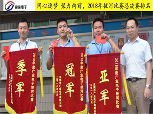 同心逐夢(mèng)，聚力向前，廣業(yè)電子2018年度拔河比賽圓滿舉行